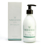 luxury body care gentle hydrating body lotion in glass bottle