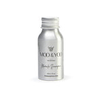 travel sized mini shampoo in aluminium bottle