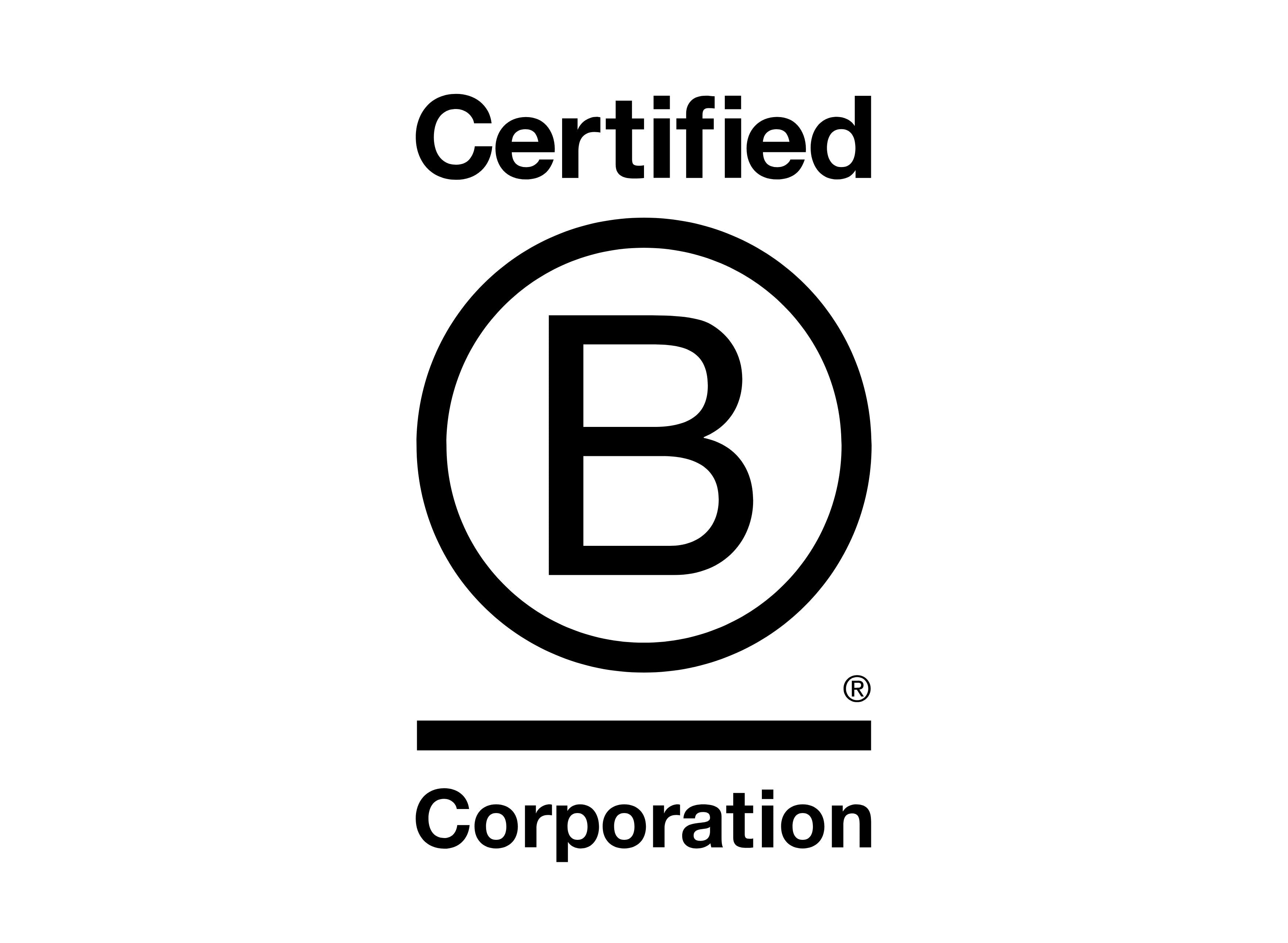 b corp logo