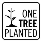 Logo of 'One Tree Planted' with a small tree illustration on a white background